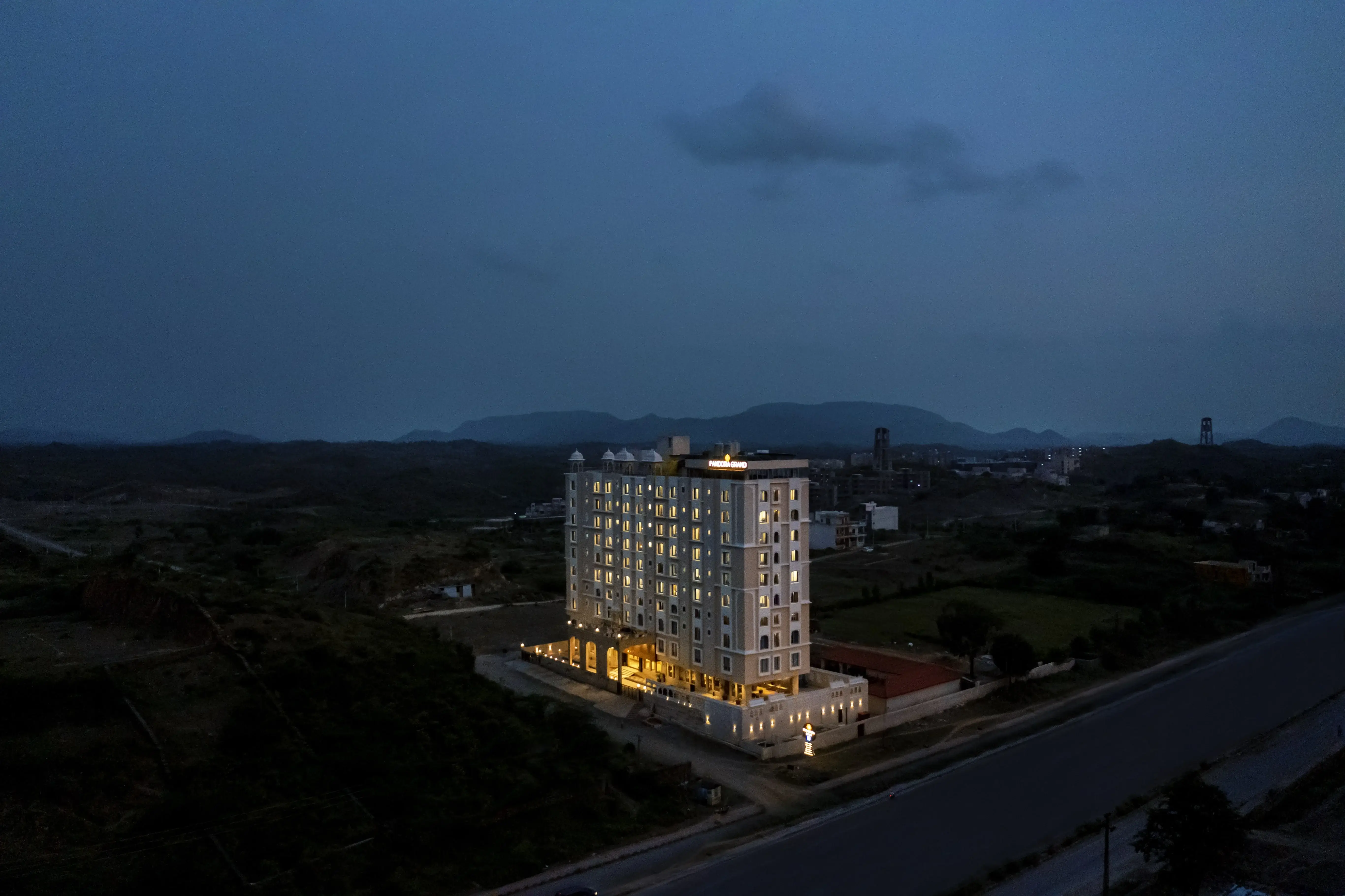 Paandora Grand Udaipur Night View