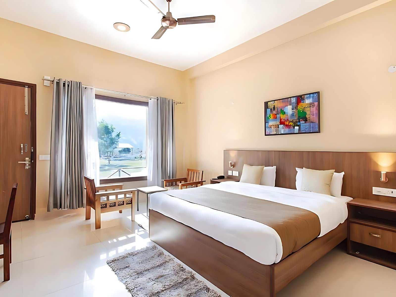 peaceful resort in jim corbett